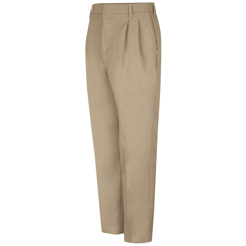 Men's Pleated Twill Slacks