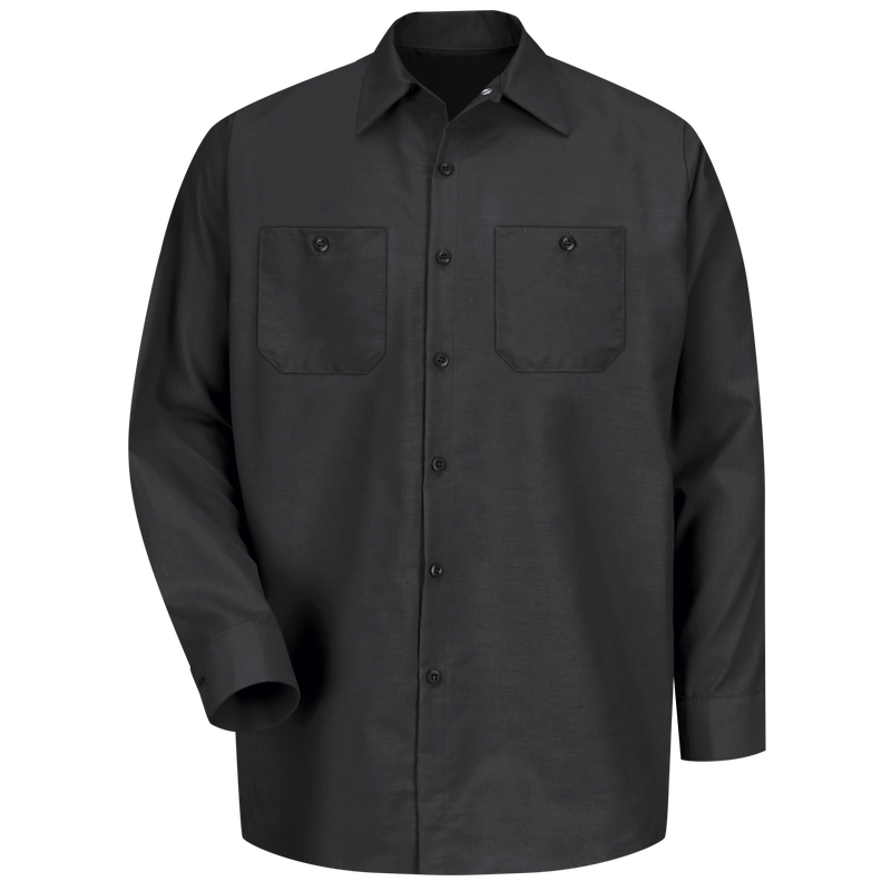Men's Long Sleeve Industrial Work Shirt