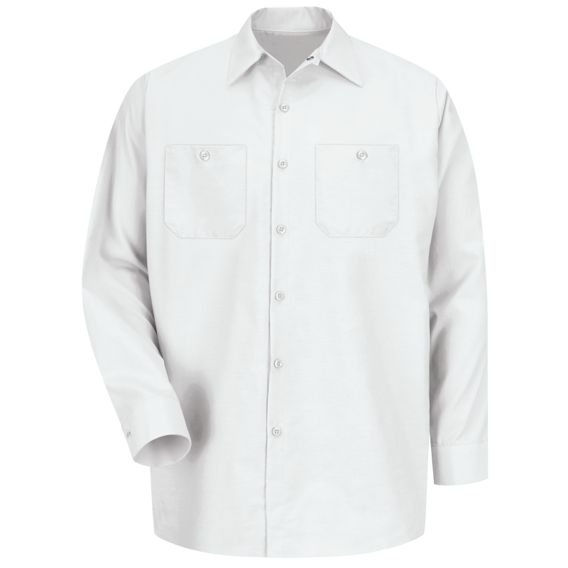 Men's Long Sleeve Industrial Work Shirt