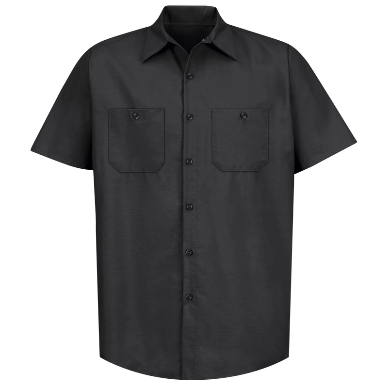 Men's Short Sleeve Industrial Work Shirt