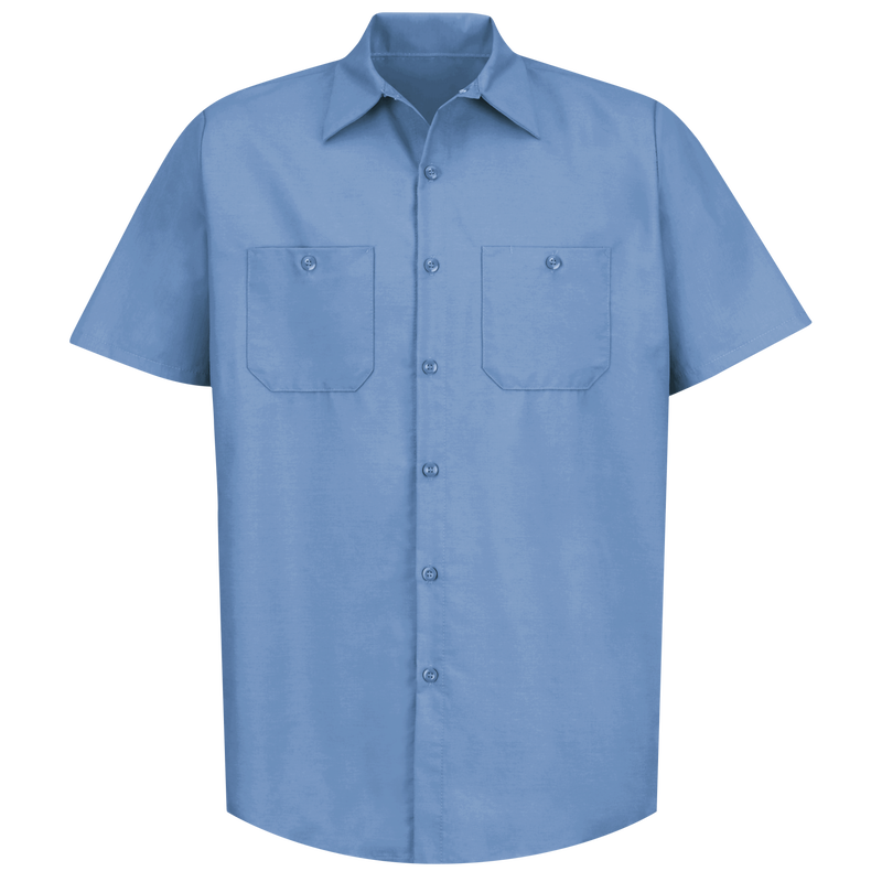 Men's Short Sleeve Industrial Work Shirt