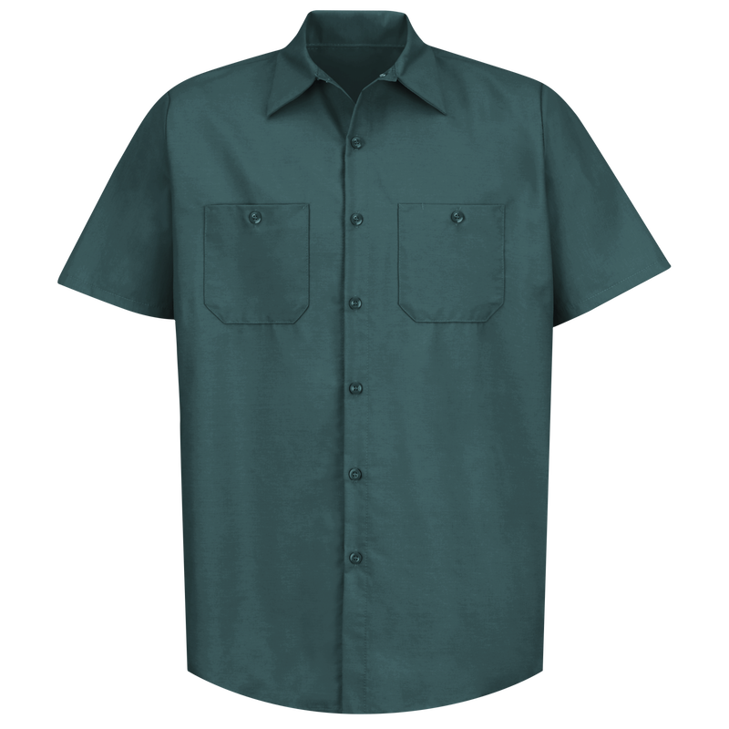 Men's Short Sleeve Industrial Work Shirt