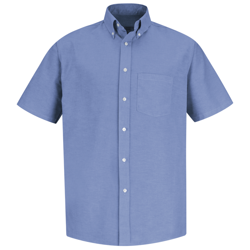 Men's Short Sleeve Executive Oxford Dress Shirt